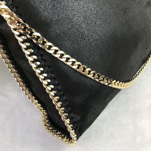 NWT Stella Mccartney Falabella Tote Bag Black - Picture 11 of 16